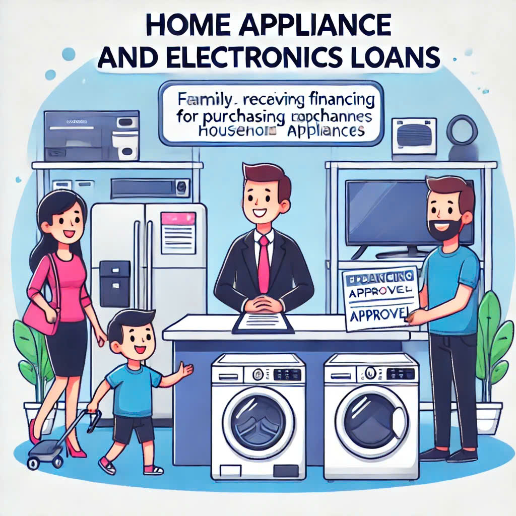 Vay mua đồ gia dụng, điện tử